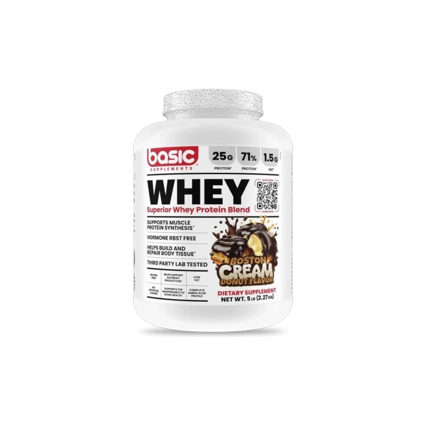 PROTEINA WHEY 5LBS 64 SERVICIOS - BASIC