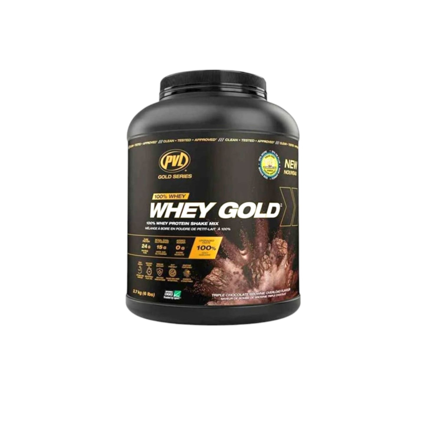 PROTEINA 100% WHEY GOLD 6LBS - PVL