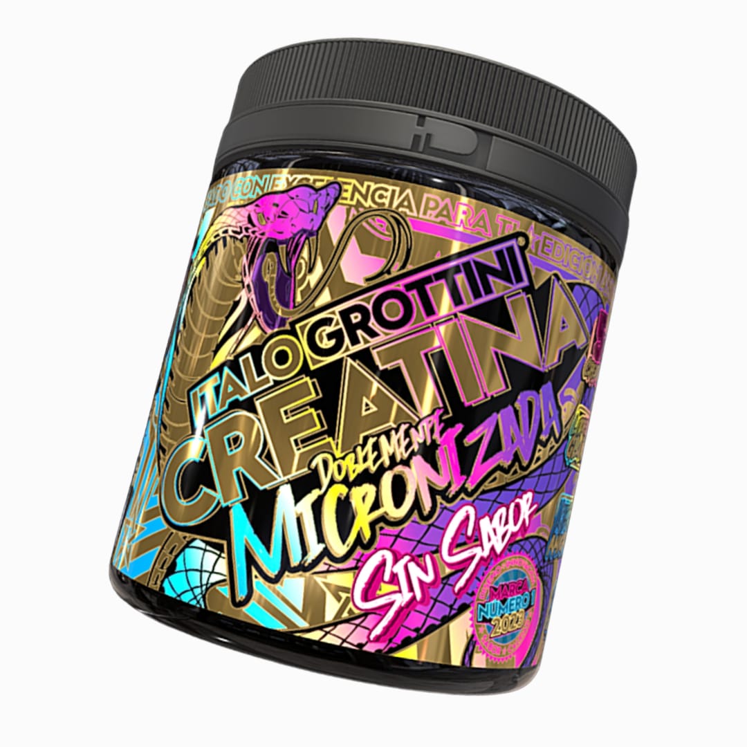 CREATINA MONOHIDRATO DOBLEMENTE MICRONIZADA - 300GR SIN SABOR I.G.