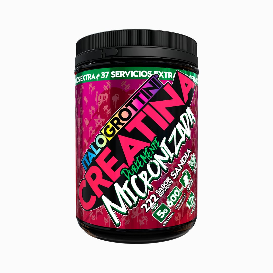 Creatina Monohidrato Micronizada - 222 Servicios - 1.2 Kg