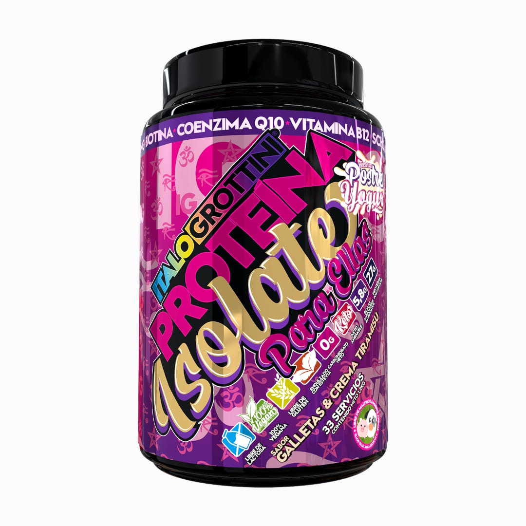 Proteina Isolate Para Ellas - 33 Servicios - 1.2 Kilogramos