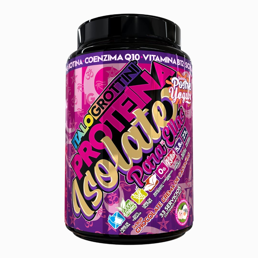 Proteina Isolate Para Ellas - 33 Servicios - 1.2 Kilogramos