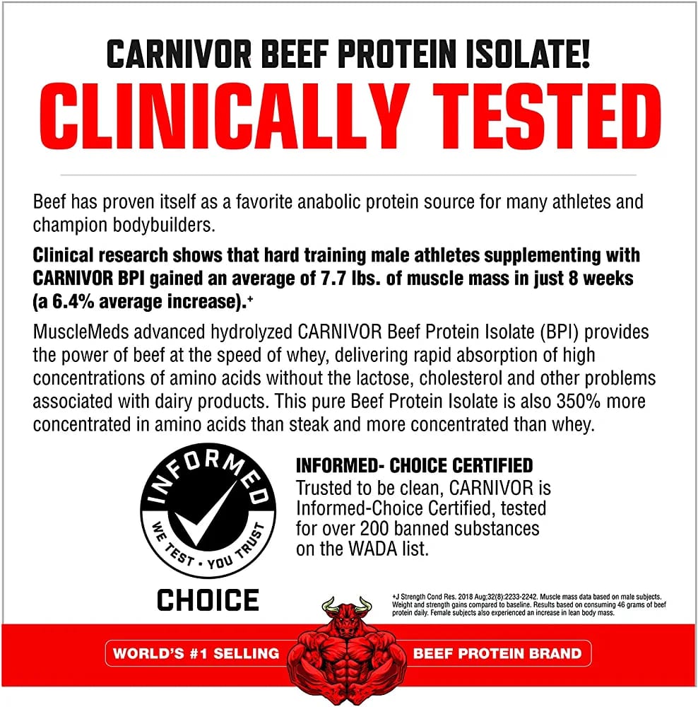 Proteina Carnivor 56SV - Musclemeds
