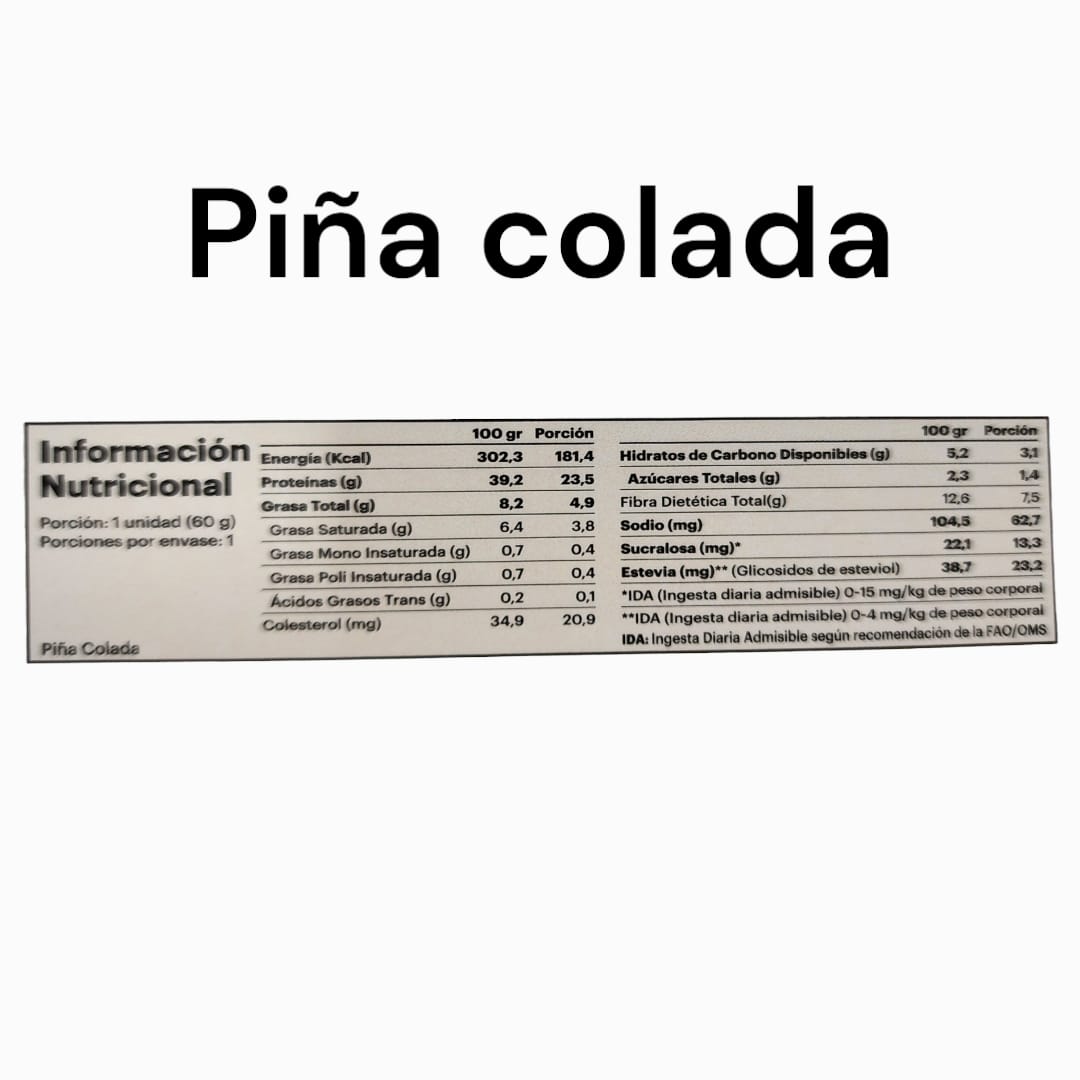 Barra de Proteina Slimbar 60 gr