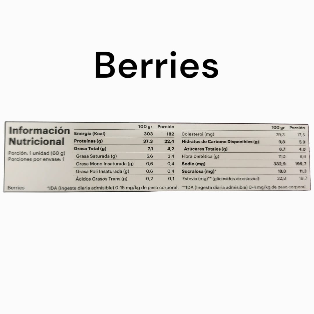 Barra de Proteina Slimbar 60 gr