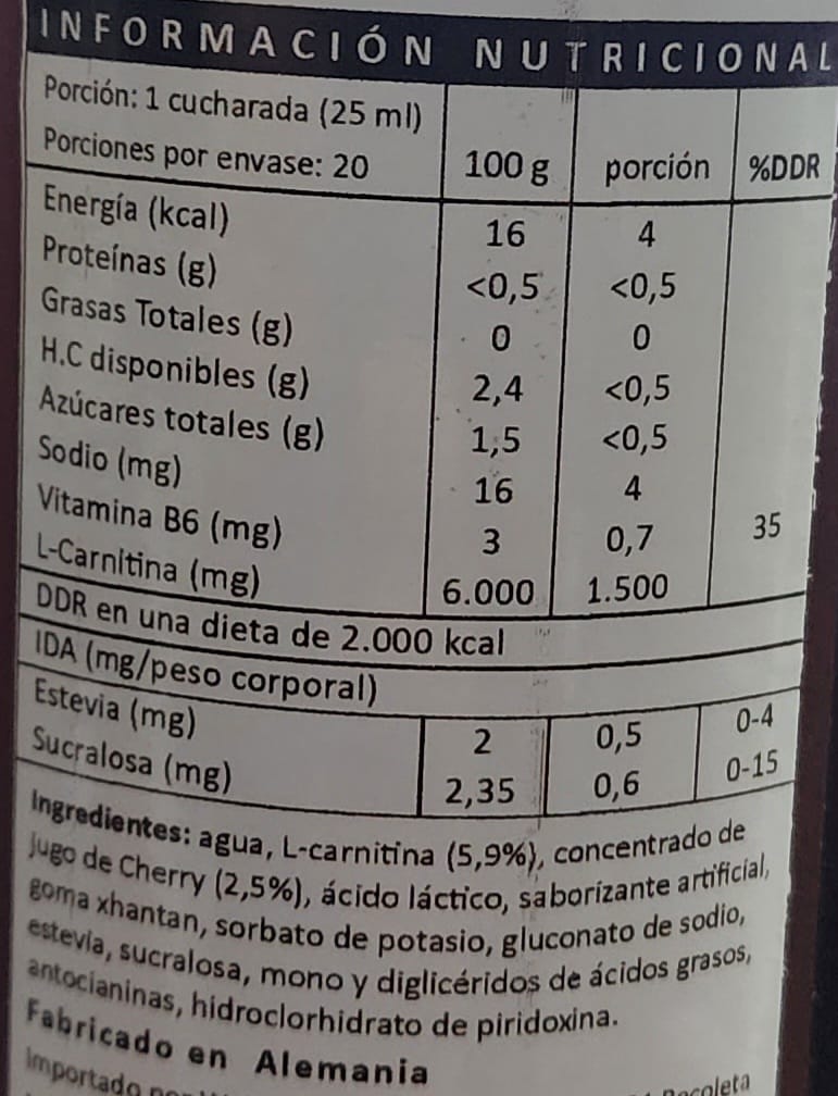 PACK 2 FRASCOS L-CARNITINA ALEMANA PRO LIQUID 500ML - IRONMAXX