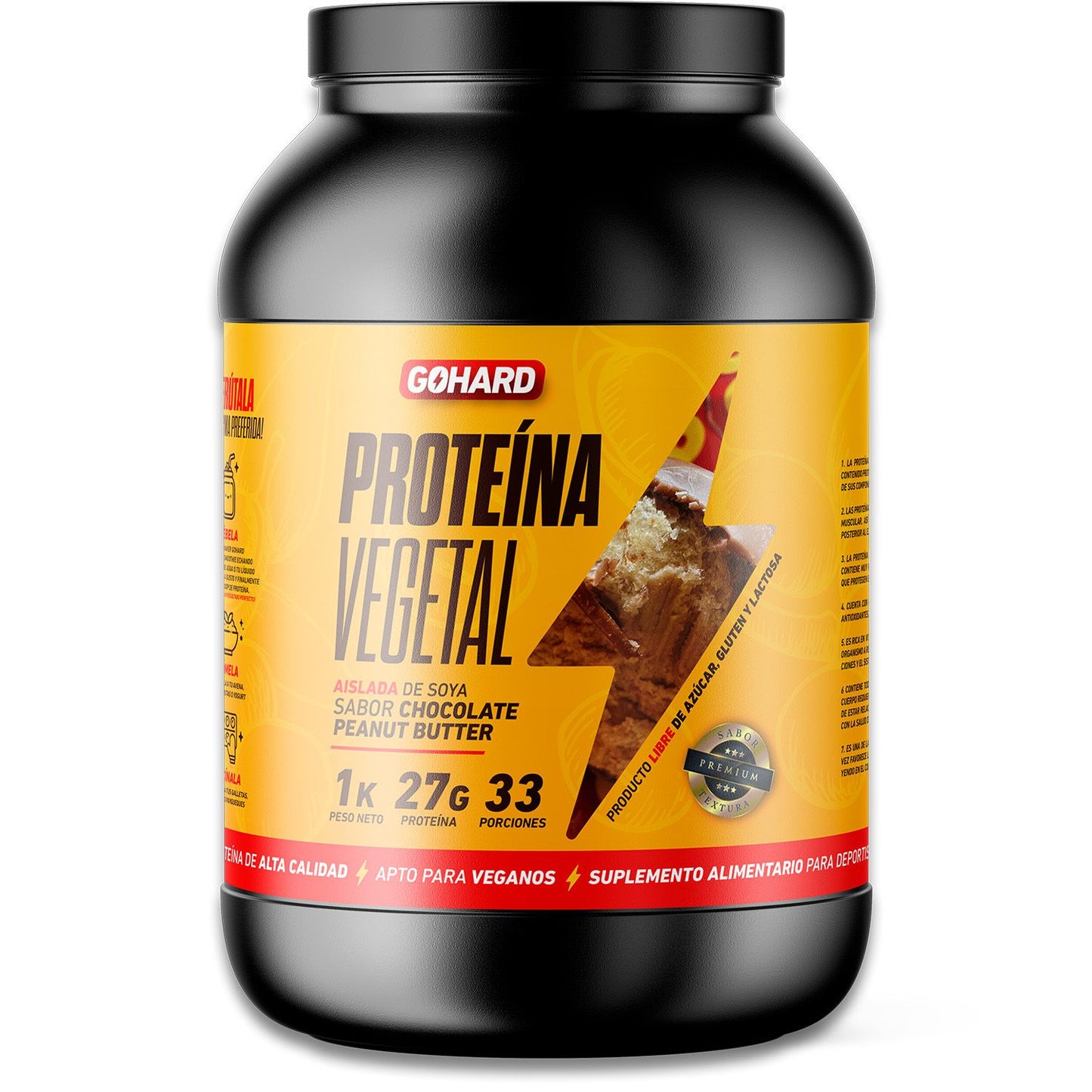 Proteína Vegetal - 33 Servicios - Gohard