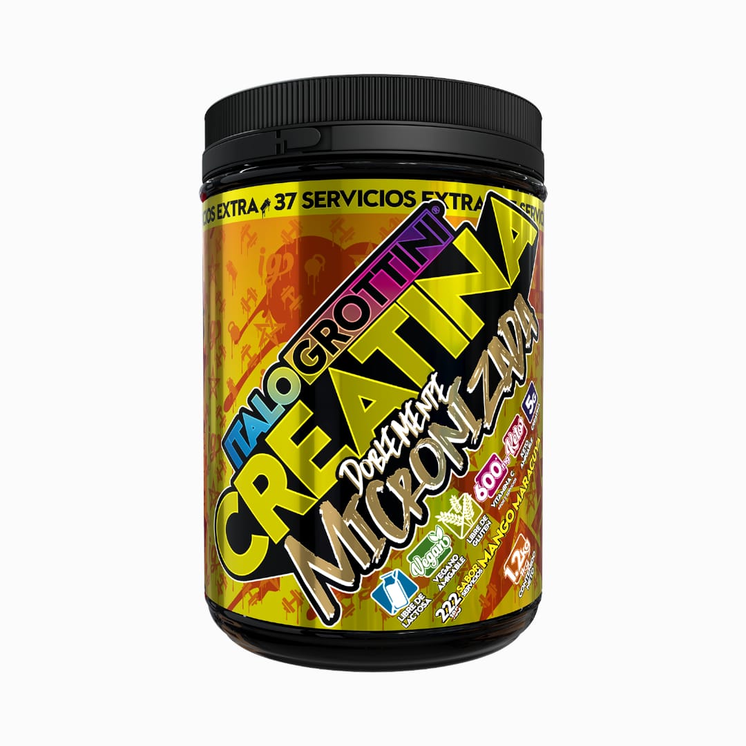 Creatina Monohidrato Micronizada - 222 Servicios - 1.2 Kg