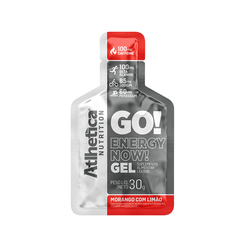 Gel Energizante GO! ENERGY NOW 10 unidades - Atlhetica