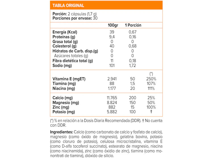 CONTRAXIN FACTOR 60 CAPSULAS - WELLNESS FACTOR