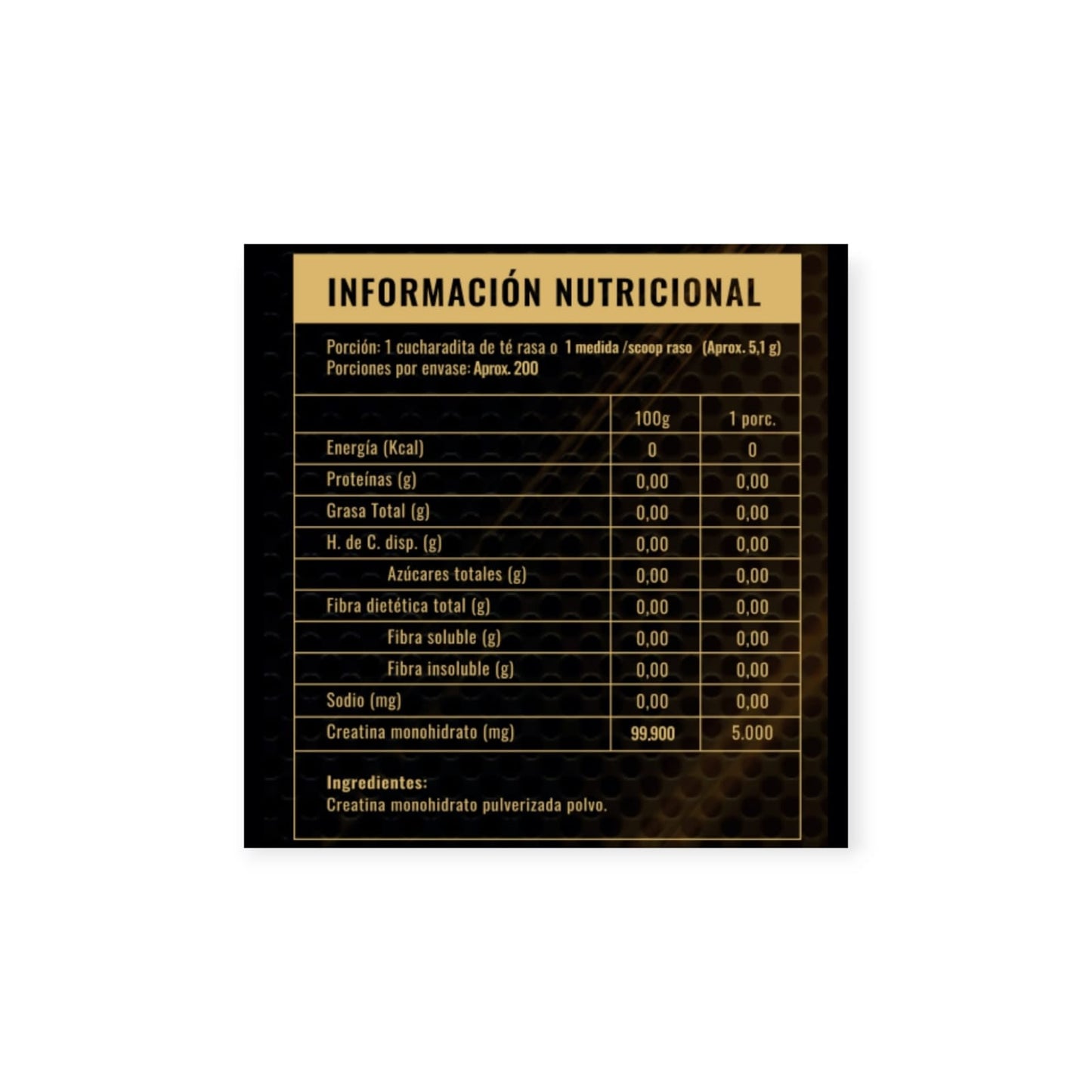 CREATINA MONOHIDRATADA 1KG - STRONGEST