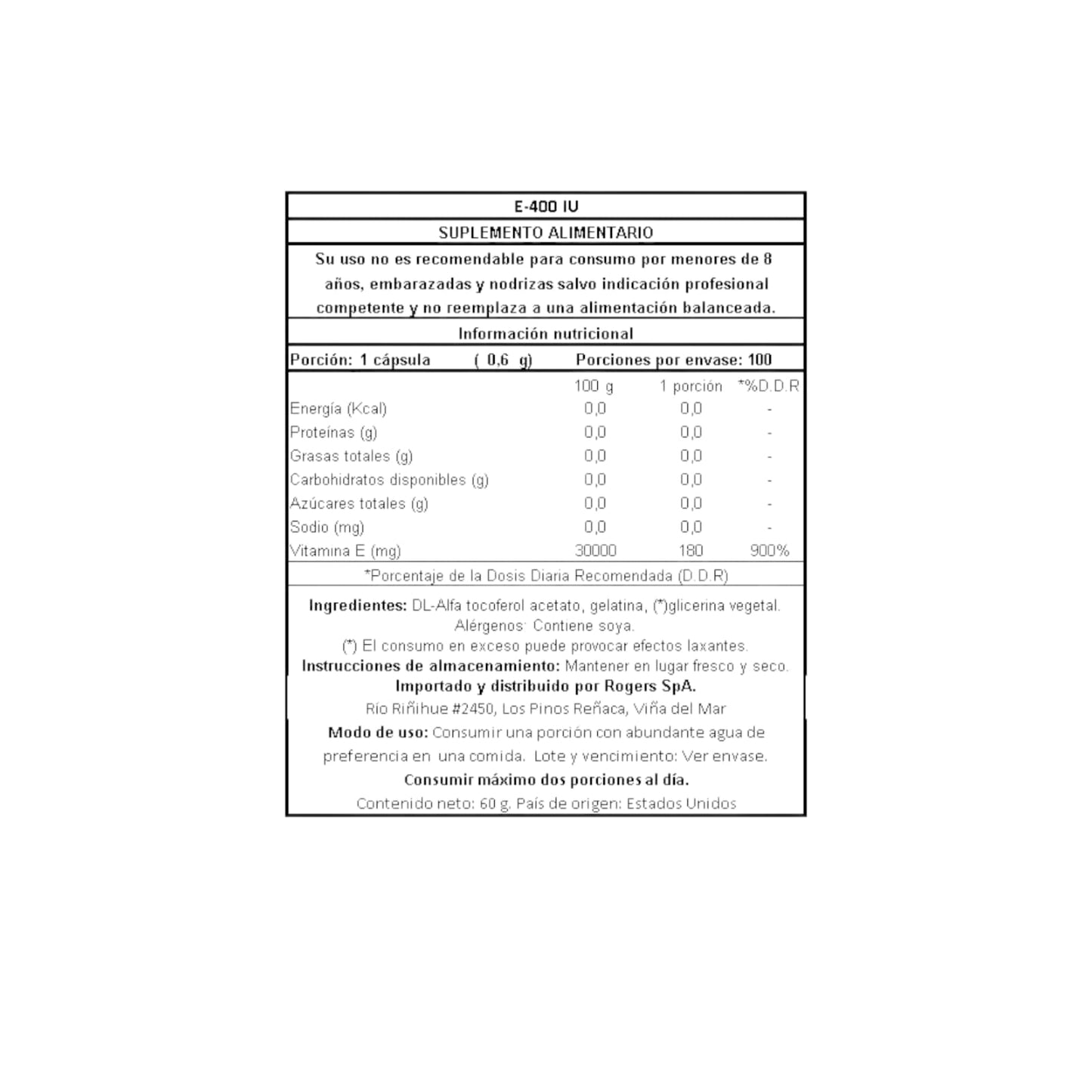 VITAMINA E 180MG 400 IU 100 SOFTGELS - NATURE'S TRUTH