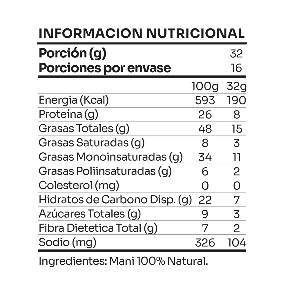 PEANUT BUTTER 512GR - CHEF PROTEIN