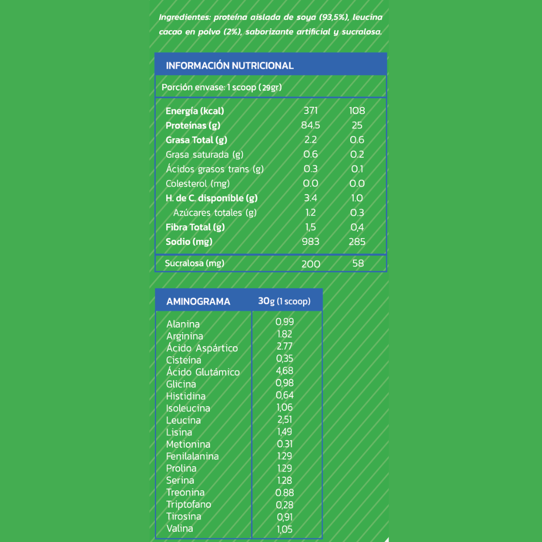 PROTEINA VEGETAL 1,1KG 35 PORCIONES - ZEIN