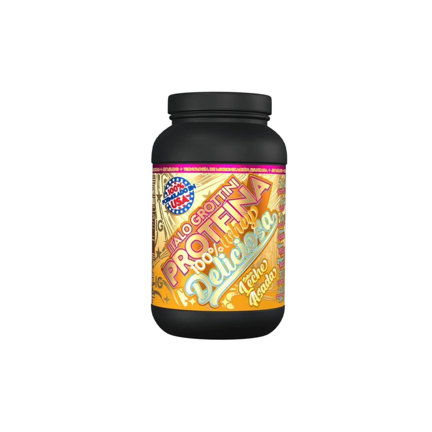 PROTEÍNA WHEY DELICIOSA 2.6 LIBRAS 37 SV - ITALO GROTTINI