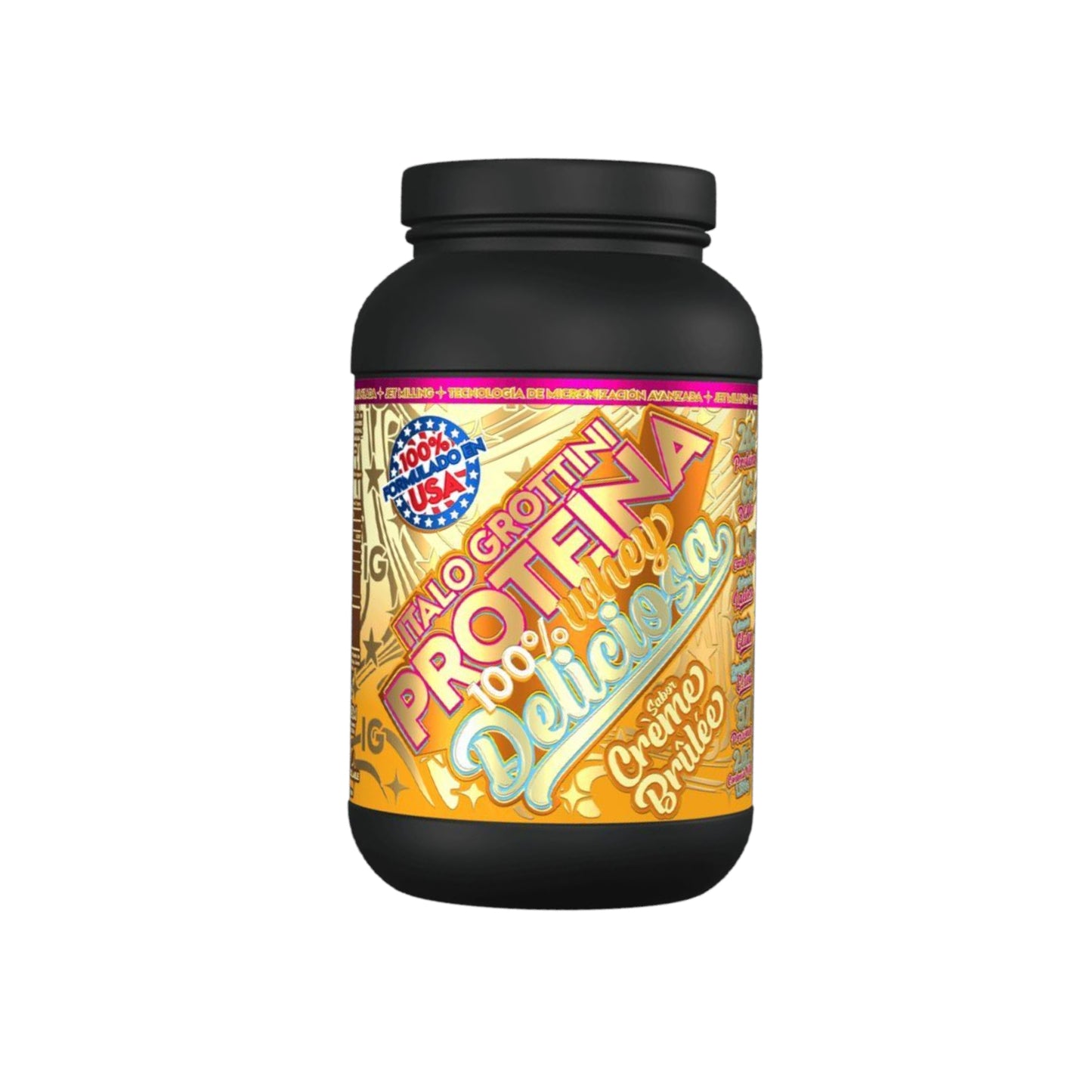 PROTEÍNA WHEY DELICIOSA 2.6 LIBRAS 37 SV - ITALO GROTTINI