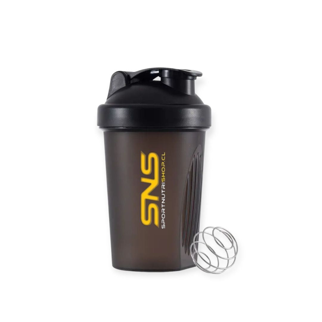 SHAKER NEGRO 400ML - SPORTNUTRISHOP
