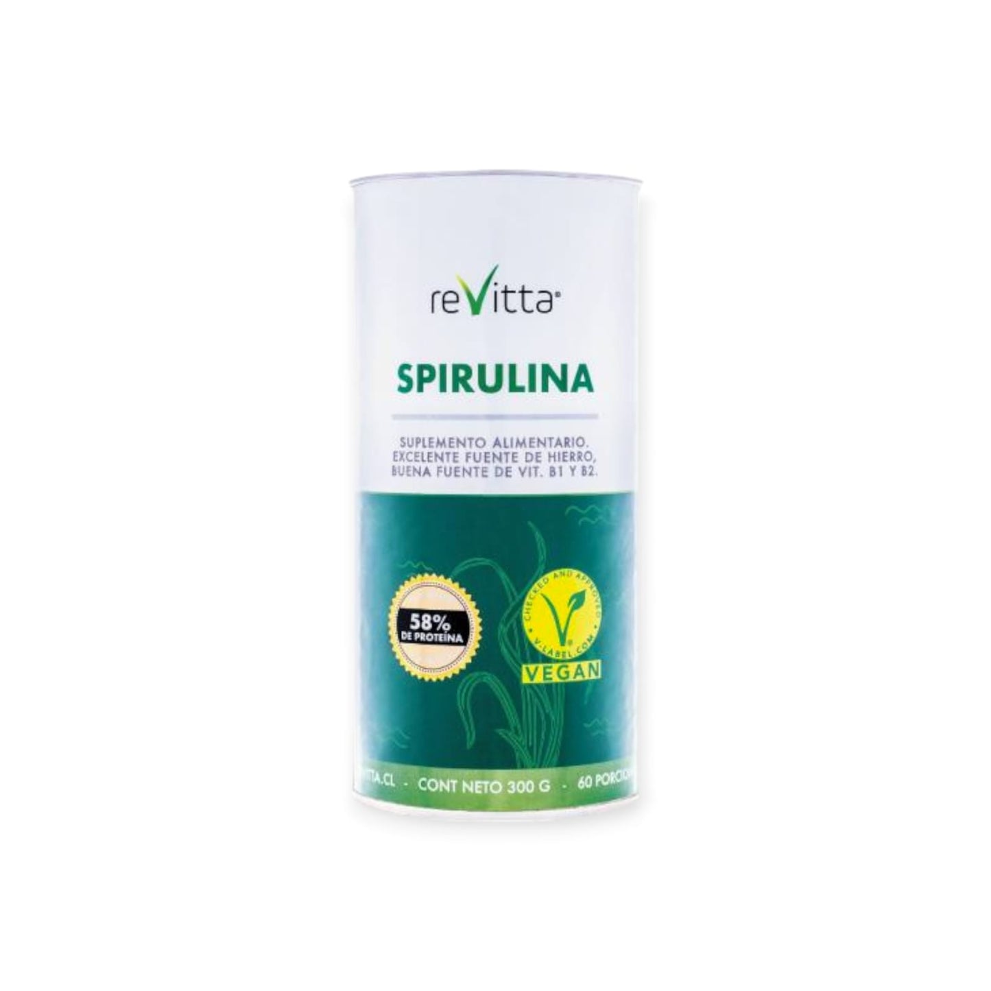 SPIRULINA EN POLVO 300GR - REVITTA