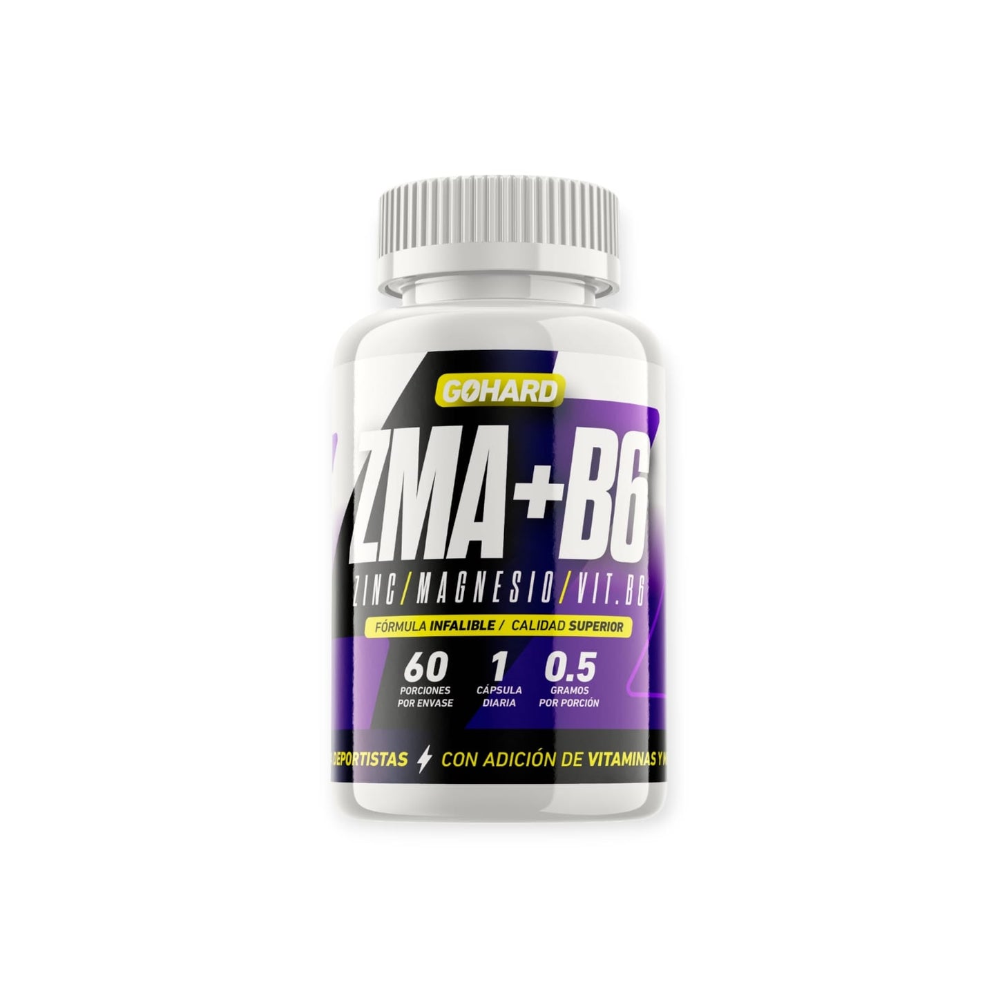 ZMA + B6 60 CAPSULAS - GOHARD