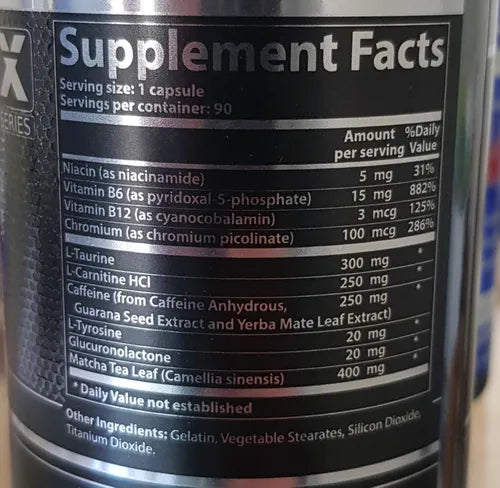 Lipo X Perfomance Kiffer (90caps)