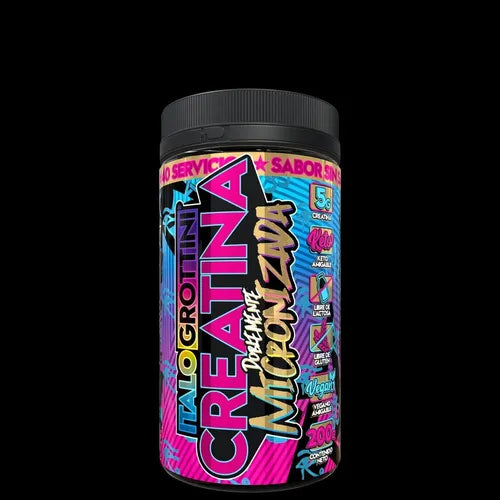 Pack Proteina De Carne 5.2lb Y Creatina Italo Grottini 40s.
