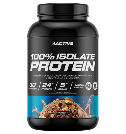 PROTEINA 100% ISOLATE PROTEIN 30 SERVICIOS - 4ACTIVE