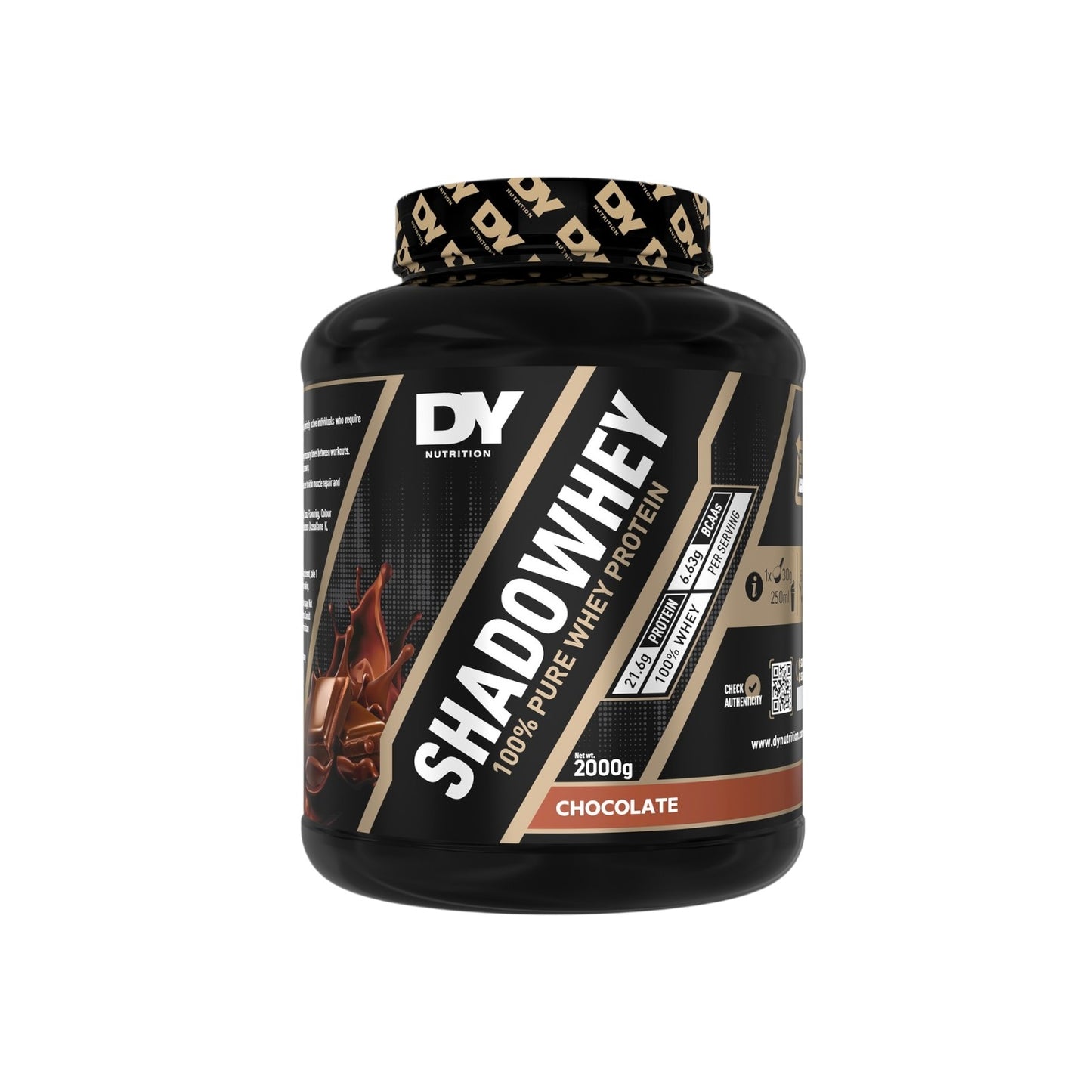 PROTEINA SHADOWHEY 100% PURE WHEY 2KG 66SV - DY NUTRITION