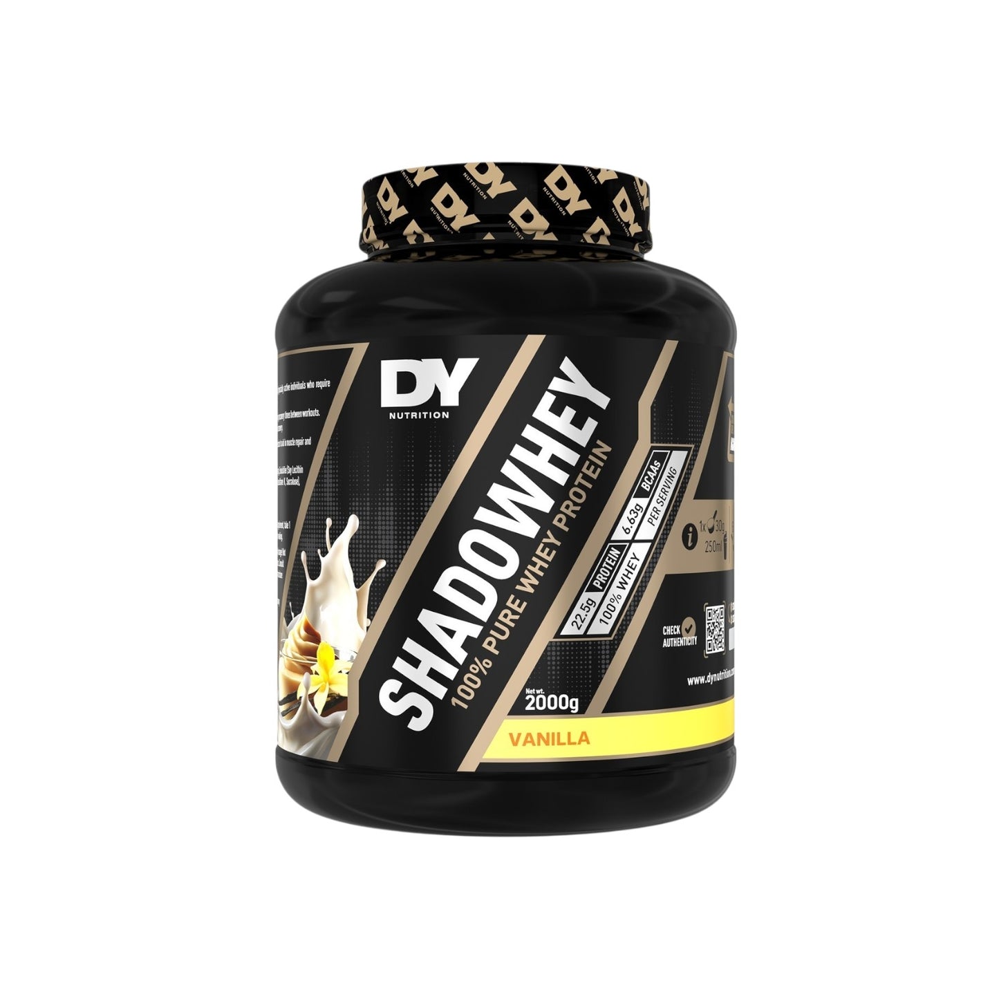 PROTEINA SHADOWHEY 100% PURE WHEY 2KG 66SV - DY NUTRITION
