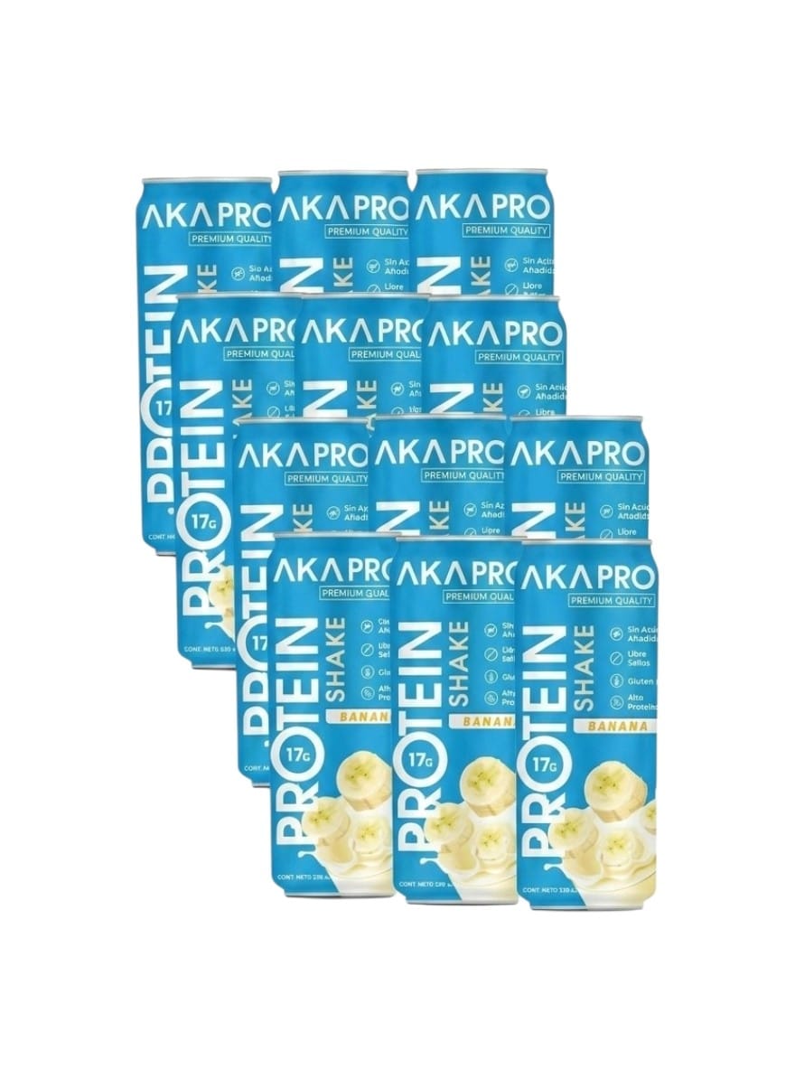PACK X12 PROTEIN SHAKE 330ML - AKAPRO