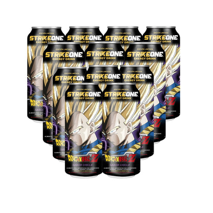 PACK 12 ENERGÉTICAS STRIKE ONE ENERGY DRINK DRAGON BALL – STRIKE ONE – imagen de producto 2