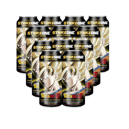 PACK 12 ENERGÉTICAS STRIKE ONE ENERGY DRINK DRAGON BALL – STRIKE ONE – imagen de producto 5