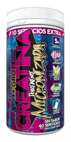 Pack de 2 frascos creatinas 200 g para él y 232 g para ella – Italo Grottini