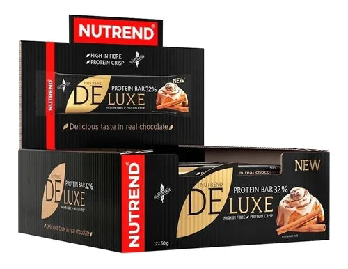 Barras De Proteina Deluxe - Nutrend - 12 Und.