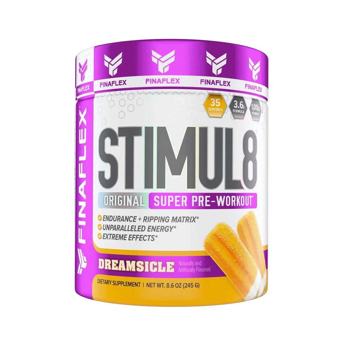 STIMUL8 PRE WORKOUT – FINAFLEX – 35 SERVICIOS