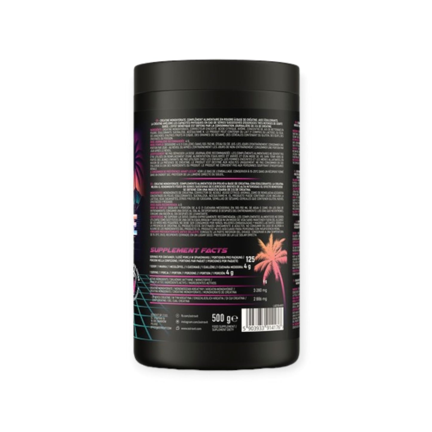 PACK PROTEINA 100% WHEY 66 SV + CREATINA MIAMI VIBES 500GR + Shaker - OSTROVIT