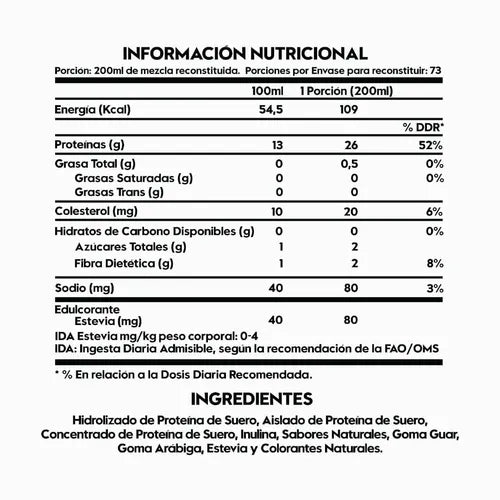 Proteina Whey Deliciosa Chocoliciosa + Creatina 40 Serv