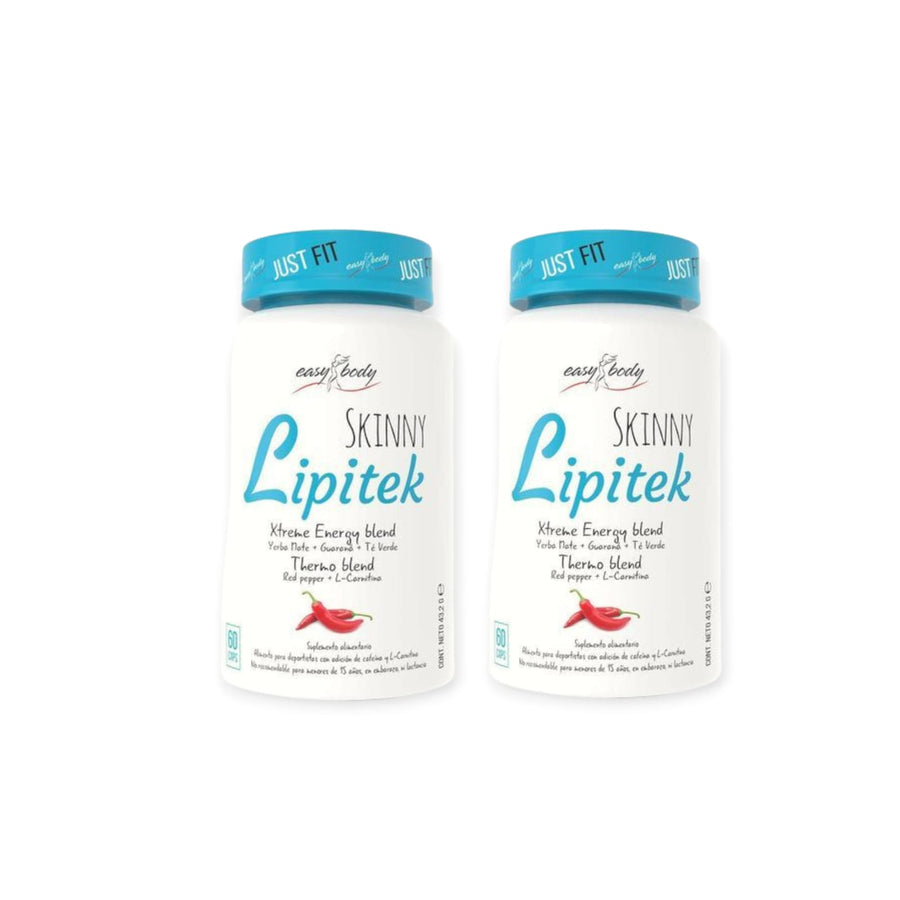 PACK 2 LIPITEK QUEMADOR DE GRASA 60 CPS C/U - EASY BODY