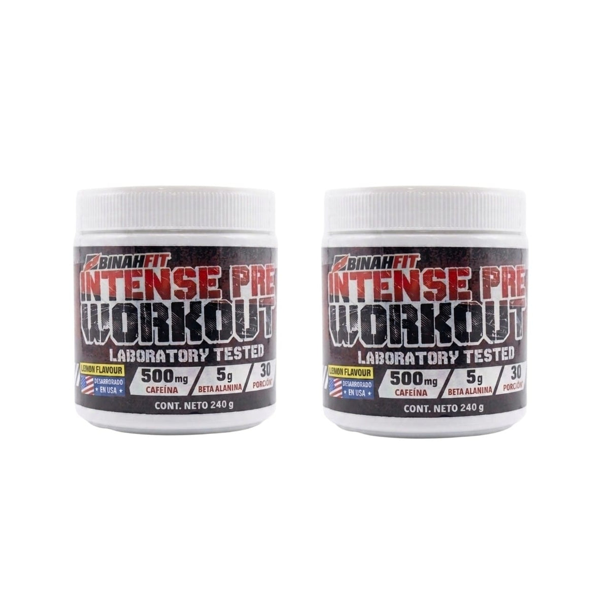 Pack de 2 pre entrenamientos Intense 30 servicios – Binahfit