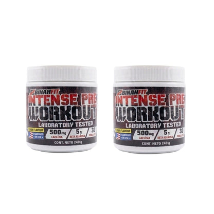 Pack de 2 pre entrenamientos Intense 30 servicios – Binahfit