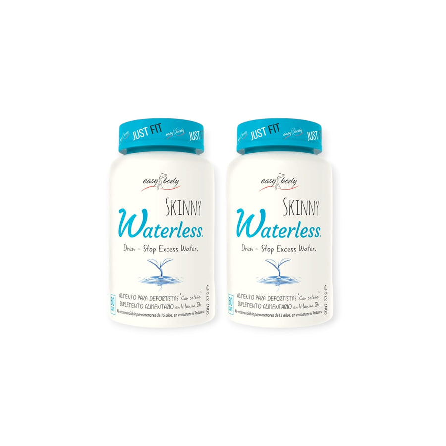 PACK 2 DIURETICO SKINNY WATERLESS 60 CPS C/U - EASY BODY