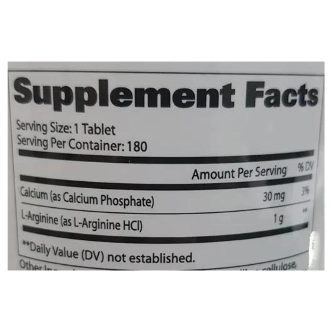 L Arginine Gat Sport 180 Tabletas