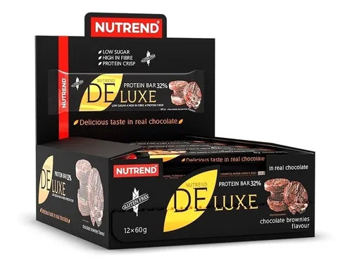 Barras De Proteina Deluxe - Nutrend - 12 Und.