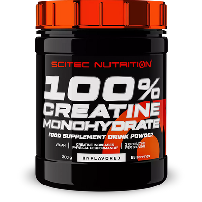 100% Creatina 88 Servicios (300 G) de Scitec Nutrition