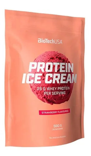 Helado Proteico - Protein Ice Cream - Biotechusa
