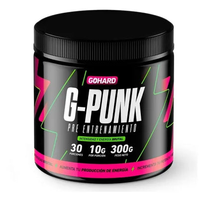 Pack proteína Vegetal + pre entrenamiento G-Punk Gohard