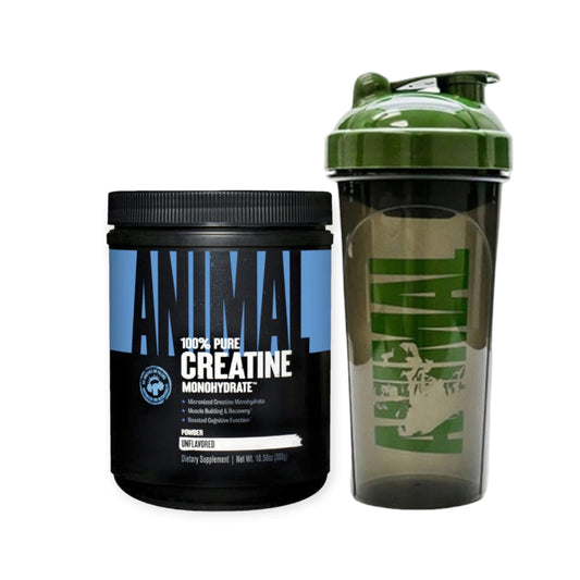 PACK CREATINA ANIMAL 300GR + SHAKER - UNIVERSAL NUTRITION