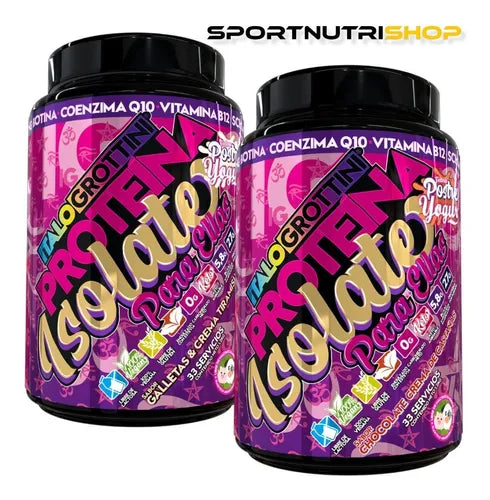 Pack 2 Proteinas Isolate Para Ellas - Italo Grottini