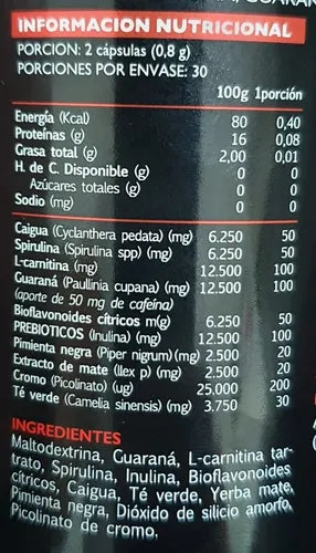 THERMO CUT  SPORT QUEMADOR DE GRASA - MY NUTRITION