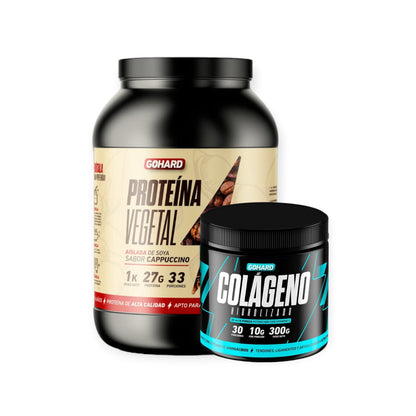 Pack Proteína vegetal + colágeno hidrolizado – Gohard