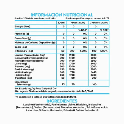 AMINOACIDOS BCAAS ESENCIALES 1KG - ITALO  GROTTINI
